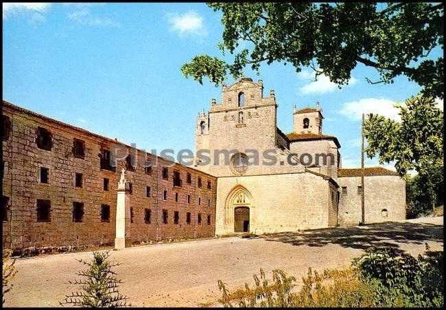 Fachada sur del monasterio de san pedro de cardeña (burgos)