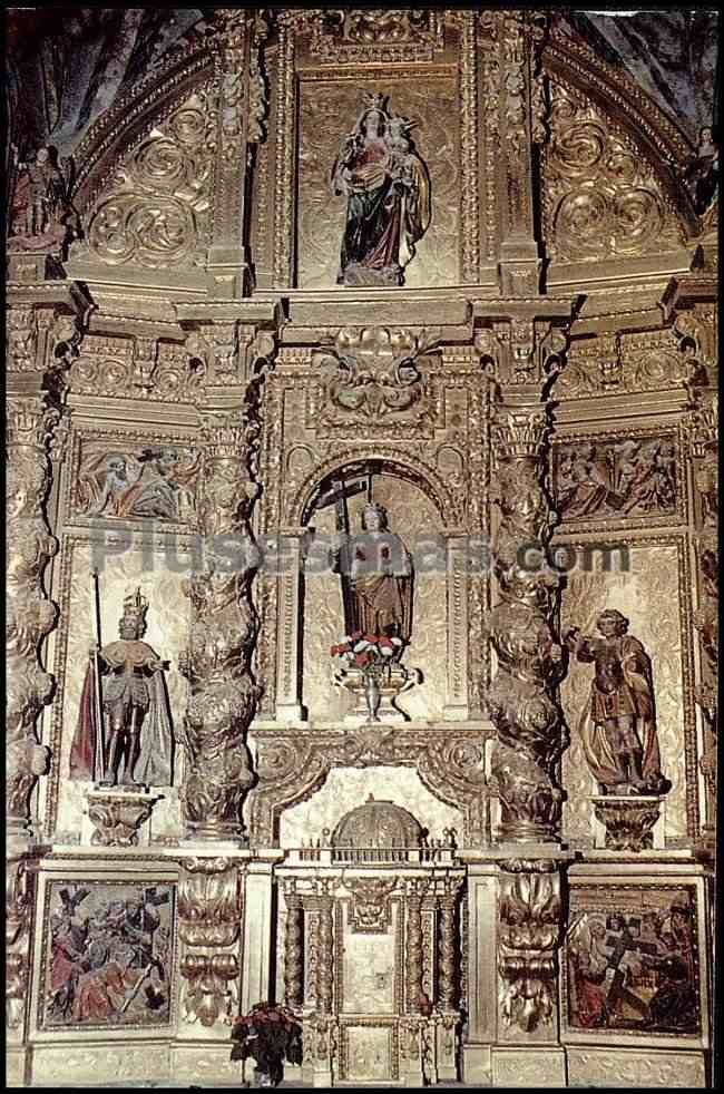 Retablo altar mayor en guadilla de villamar (burgos)