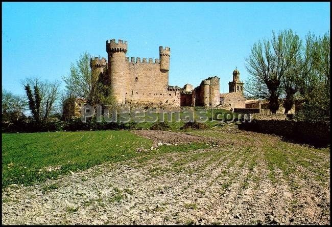El castillo del siglo xv de olmillos de sasamón (burgos)