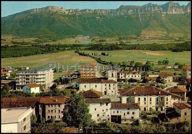 Vista parcial de villasana de mena (burgos)