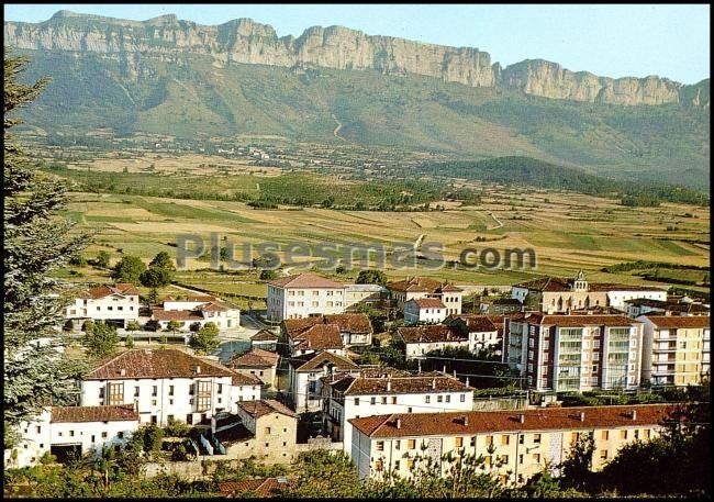 Vista parcial de villasana de mena (burgos)