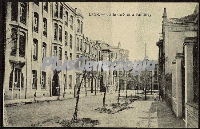 Calle de sierra pambley de león