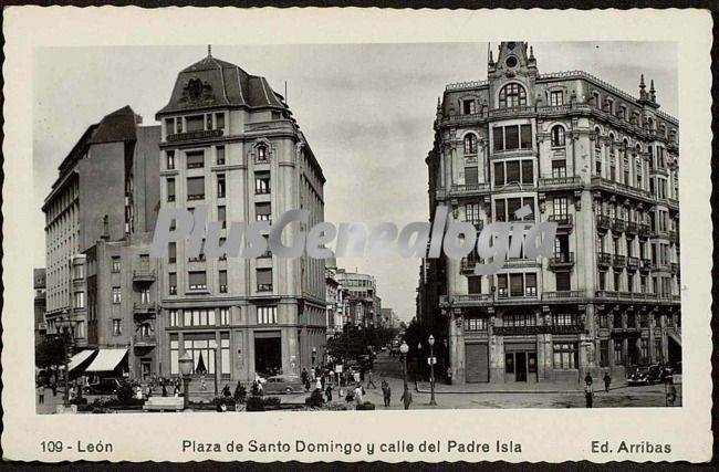 Plaza de santo domingo y calle del padre isla de león