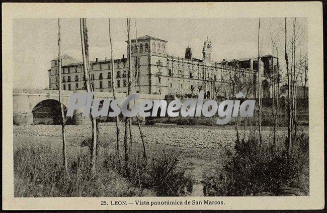 Vista panorámica de san marcos de león