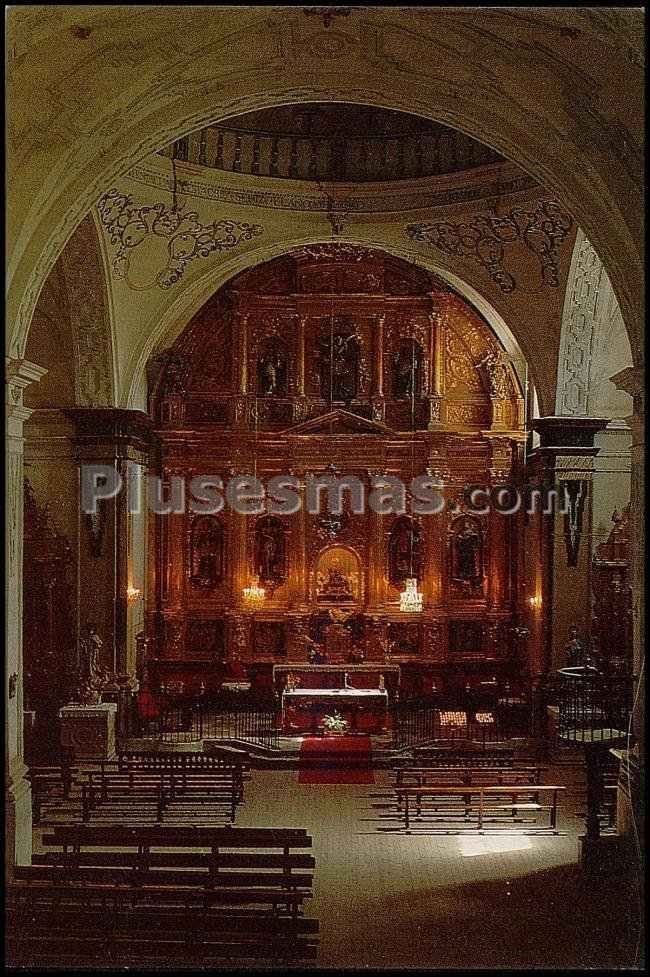 Altar mayor de la ermita de nuestra señora de revilla en baltanás (palencia)