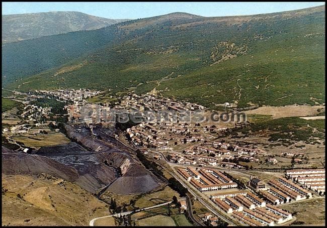 Vista general de barruelo de santullán (palencia)