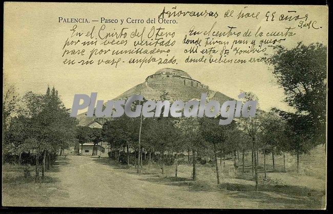 Paseo y cerro del otero de palencia