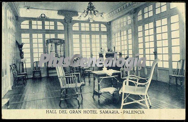 Hall del gran hotel samaria de palencia