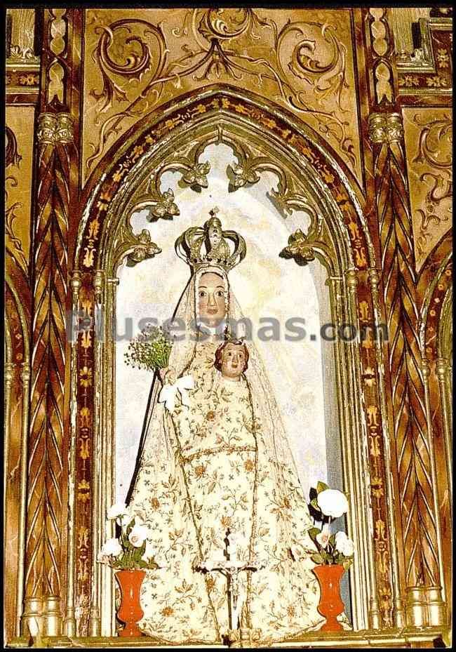 Imagen de la virgen de los milagros de sotobañado de boedo (palencia)