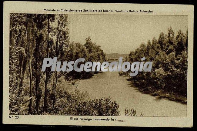 El río pisuerga a su paso por venta de baños (palencia)