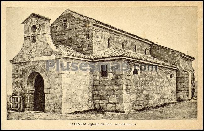 Iglesia de san juan de baños en baños de cerrato (palencia)