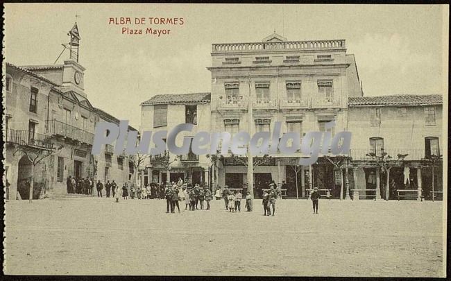 Plaza mayor de alba de tormes (salamanca)