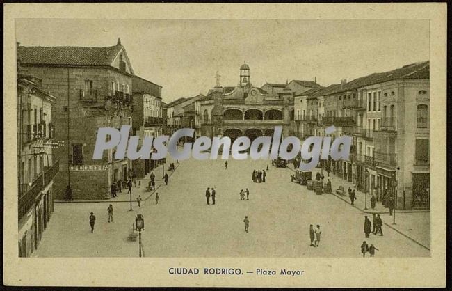 Plaza mayor de ciudad rodrigo (salamanca)