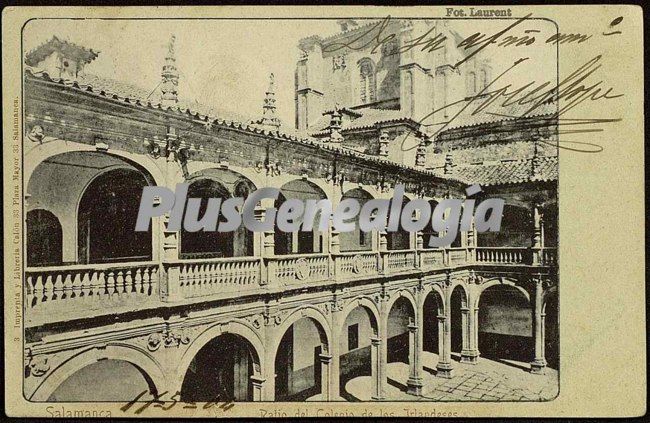 Patio del colegio de los irlandeses de salamanca