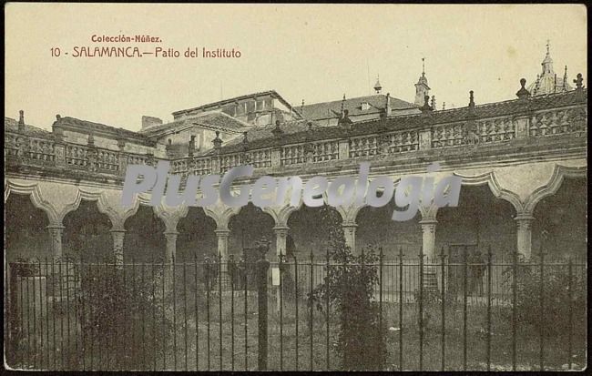 Patio del instituto de salamanca