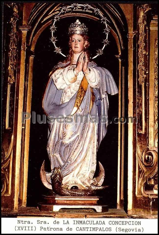 Nuestra señora de la inmaculada concepción, patrona de cantimpalos (segovia)