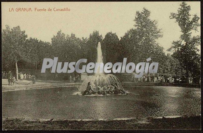 Fuente del canastillo de la granja (segovia)