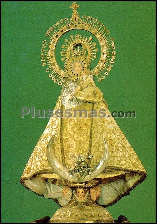 Virgen del santuario de hornuez en moral (segovia)