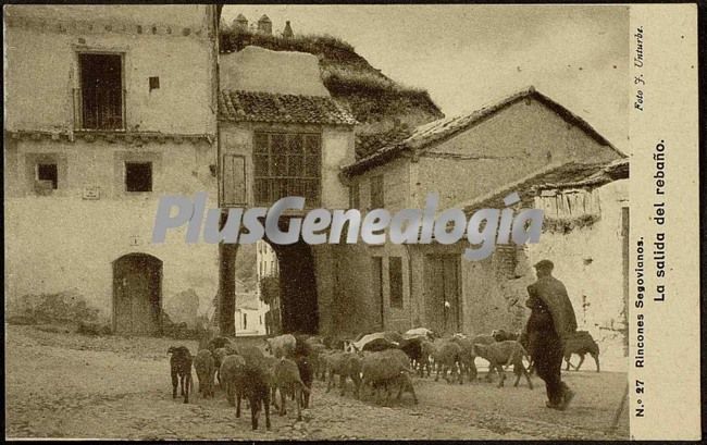 La salida del rebaño de segovia