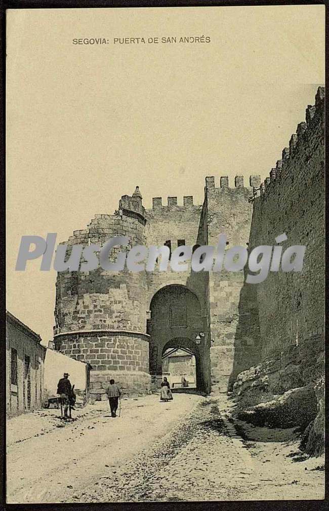 Puerta de san andrés de segovia