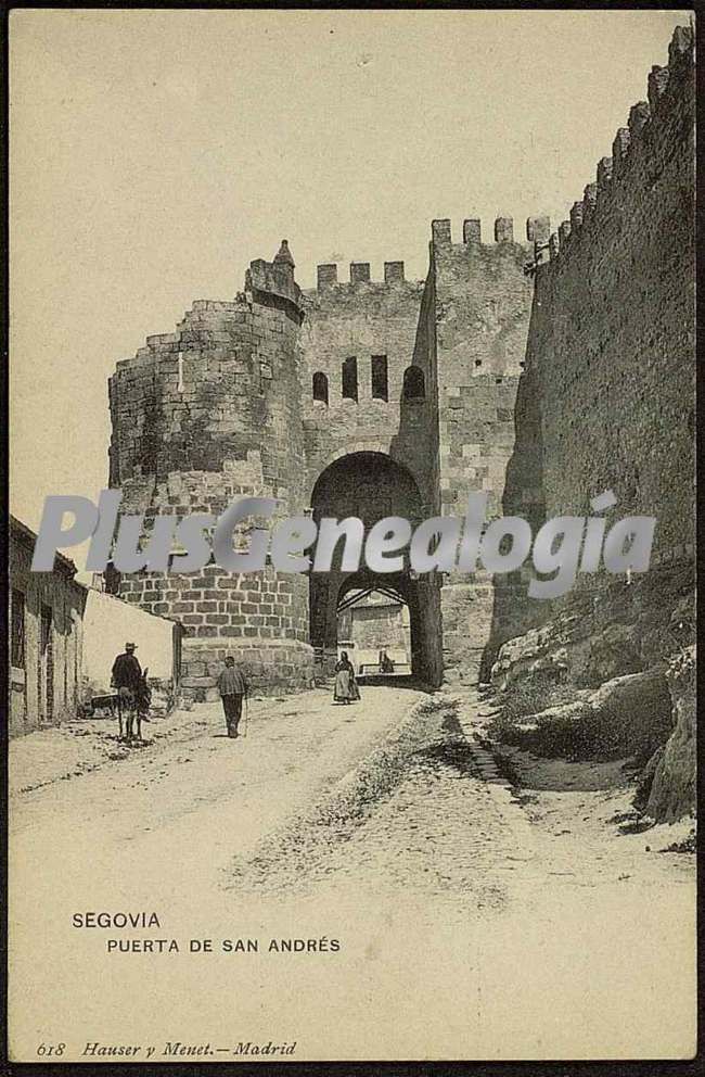 Puerta de san andrés de segovia