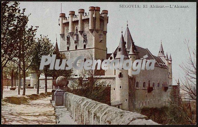 El alcázar de segovia (en color)