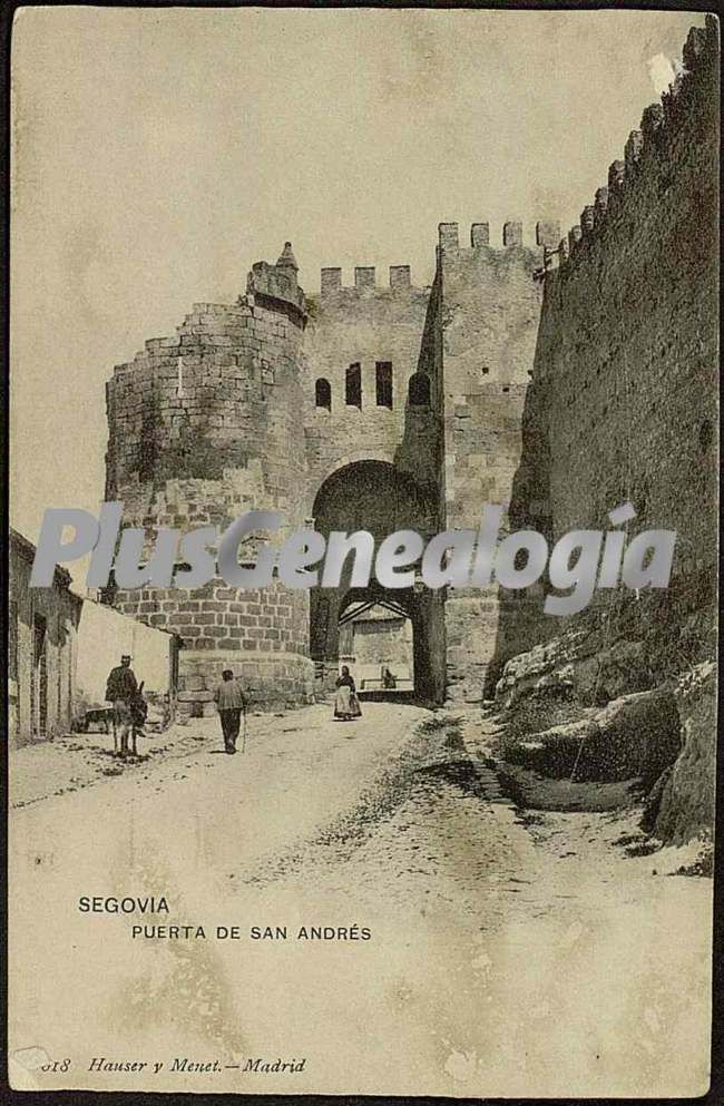 Puerta de san andrés de segovia