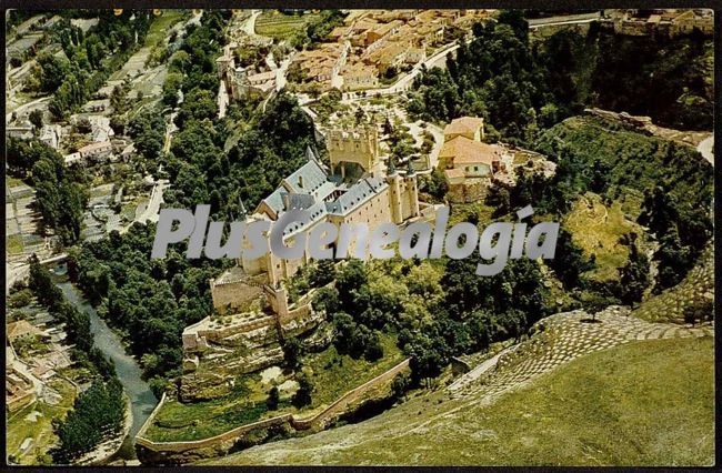 Vista aérea de segovia