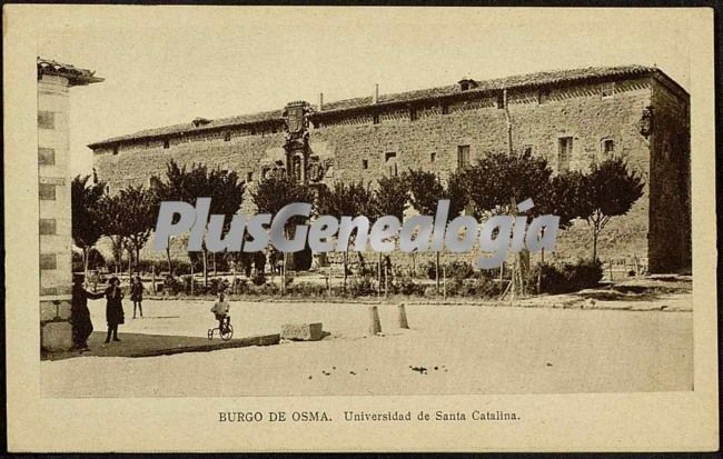 Universida de santa catalina de burgo de osma (segovia)