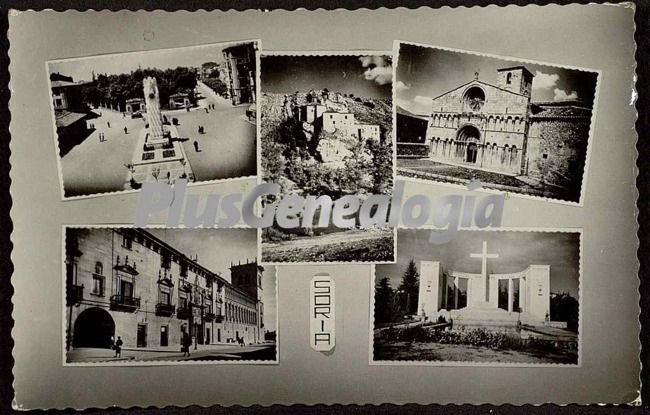 Collage de imágenes de soria