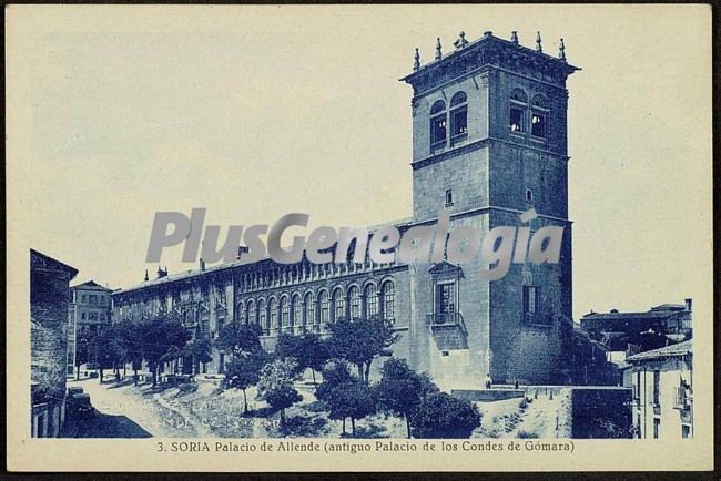 Palacio de allende de soria (antiguo palacio de los condes de gomara)