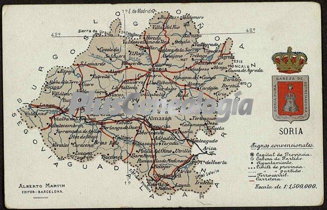 Mapa de soria