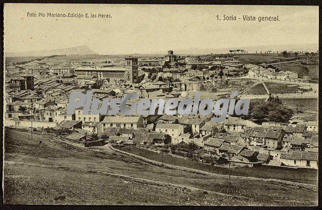 Vista frontal general de soria