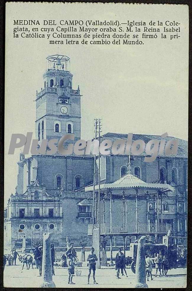 Iglesia de la colegiata de medina del campo (valladolid)