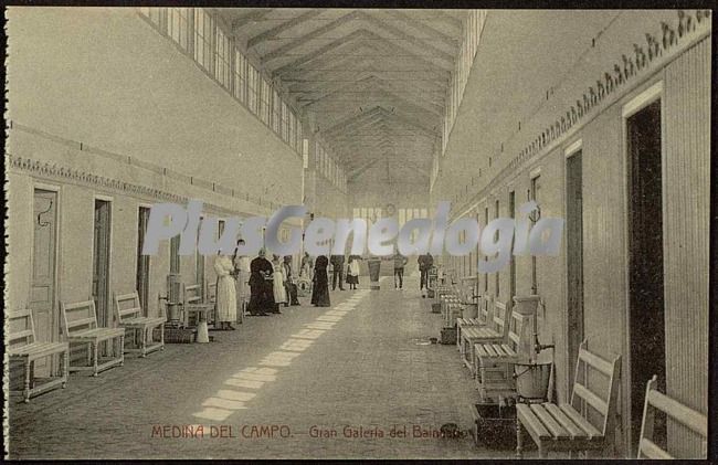 Gran galería del balneario de medina del campo (valladolid)