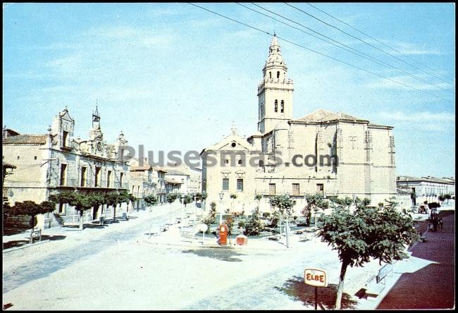 Plaza españa en nava del rey (valladolid)