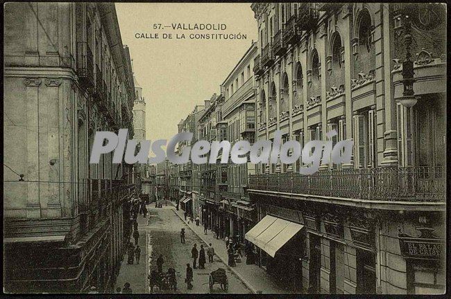 Calle de la constitución de valladolid