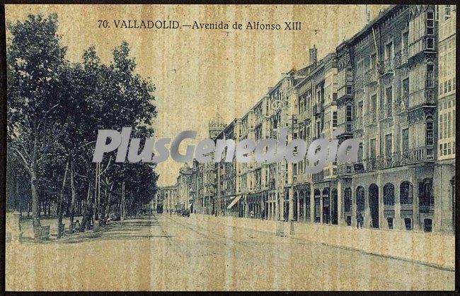 Avenida de alfonso xiii de valladolid