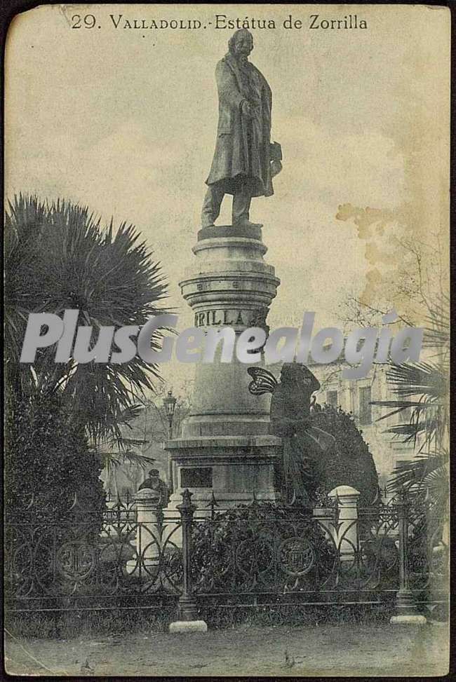 Estatua de zorrilla de valladolid