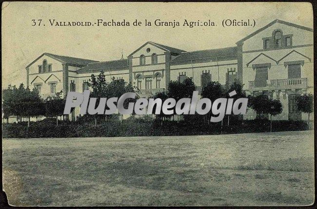 Fachada de la granja agrícola de valladolid