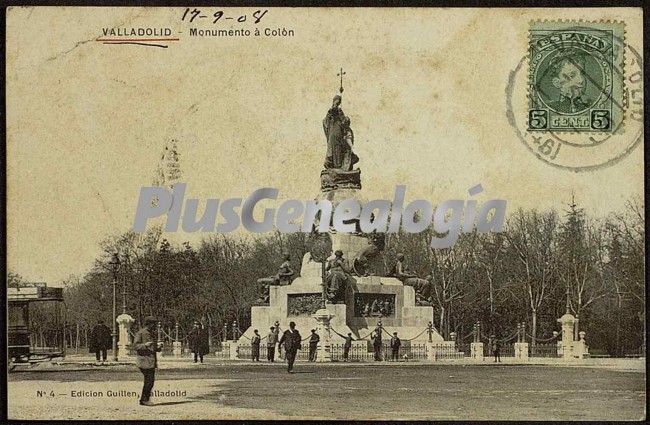 Monumento a colón de valladolid