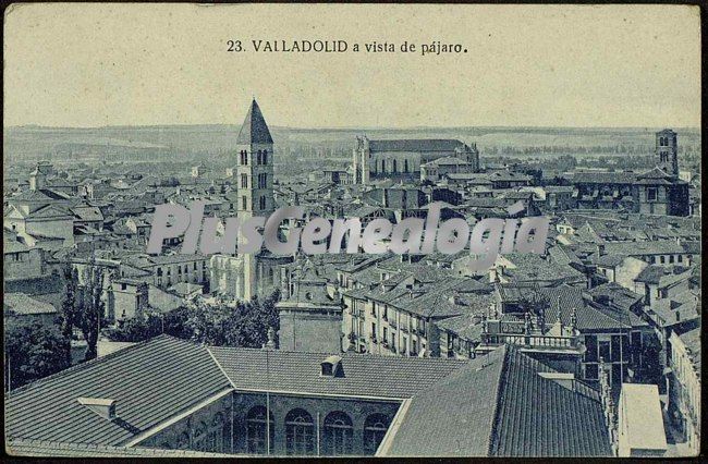 Valladolid a vista de pájaro