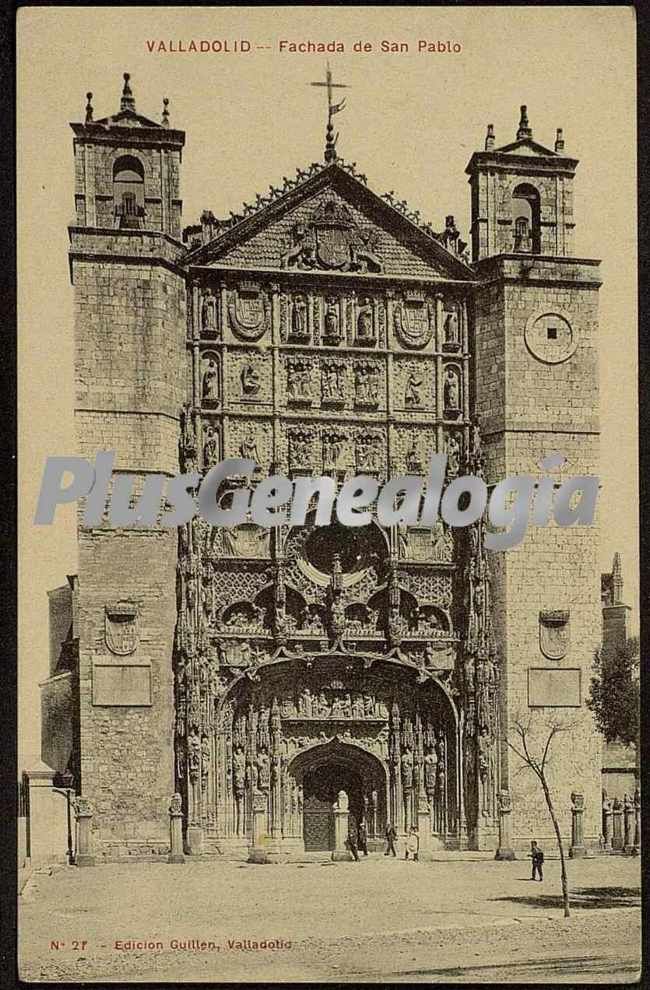 Fachada de san pablo de valladolid