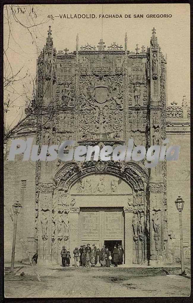 Fachada de san gregorio de valladolid