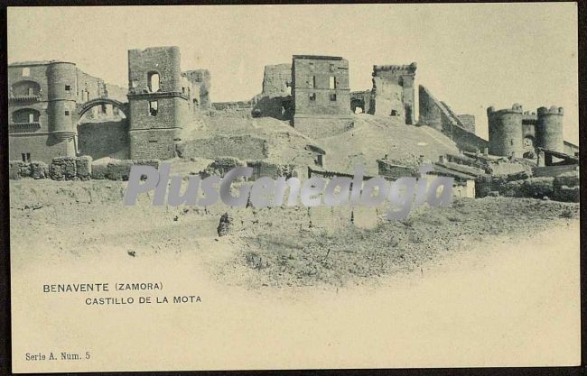 Castillo de la Mota de Benavente (Zamora)