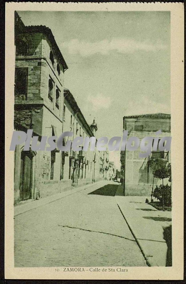 Calle de santa clara de zamora