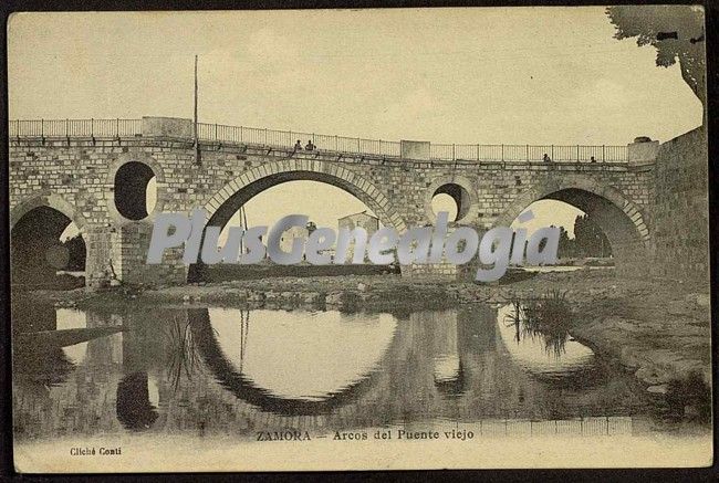 Arcos del puente viejo de zamora