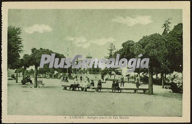 Antiguo paseo de san martín de zamora