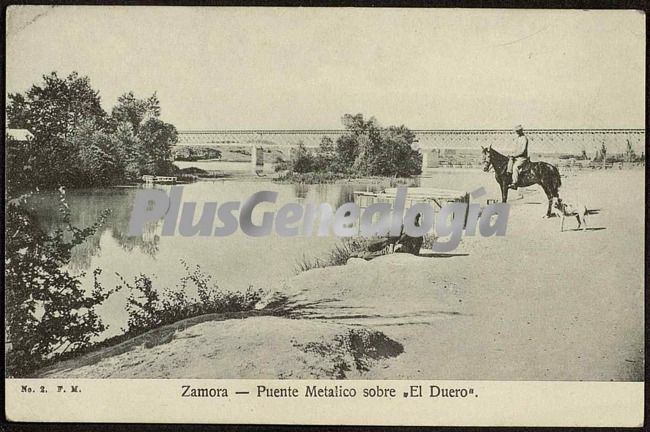 Puente metálico de zamora