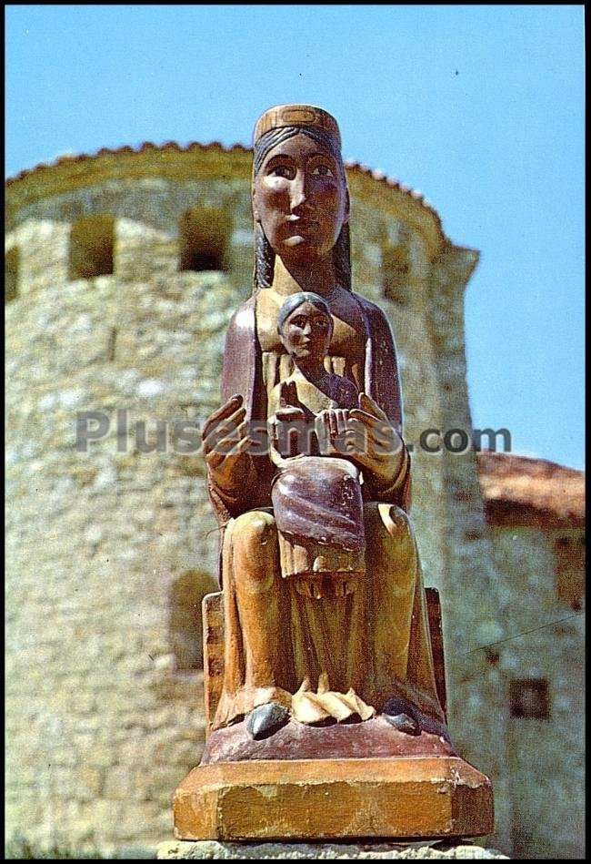 Vilanova d´espoia. iglesia parroquial-imagen virgen maría (barcelona)